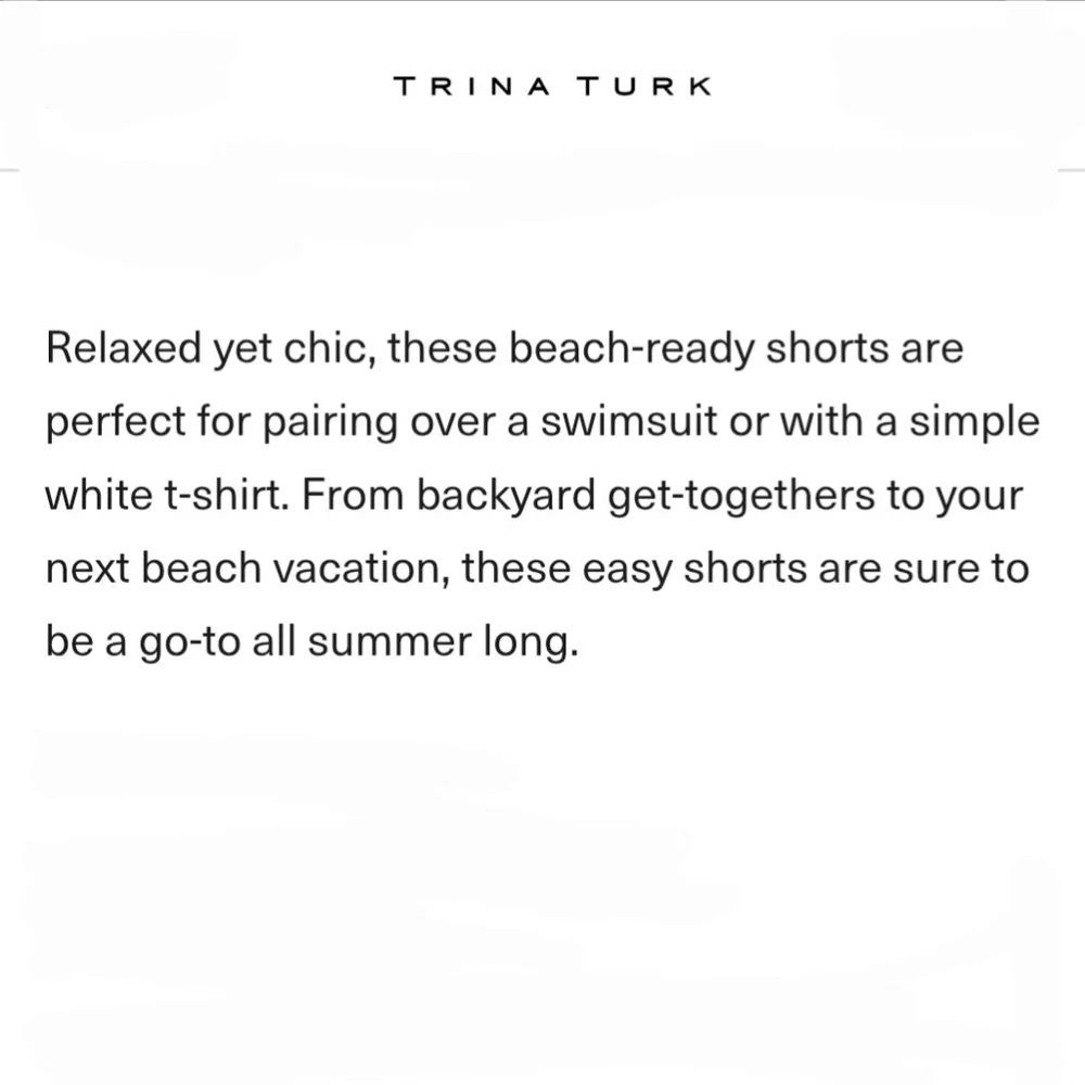 Trina Turk Palisade Short Swim Coverup Size Extra Small Crochet - Picture 7 of 14